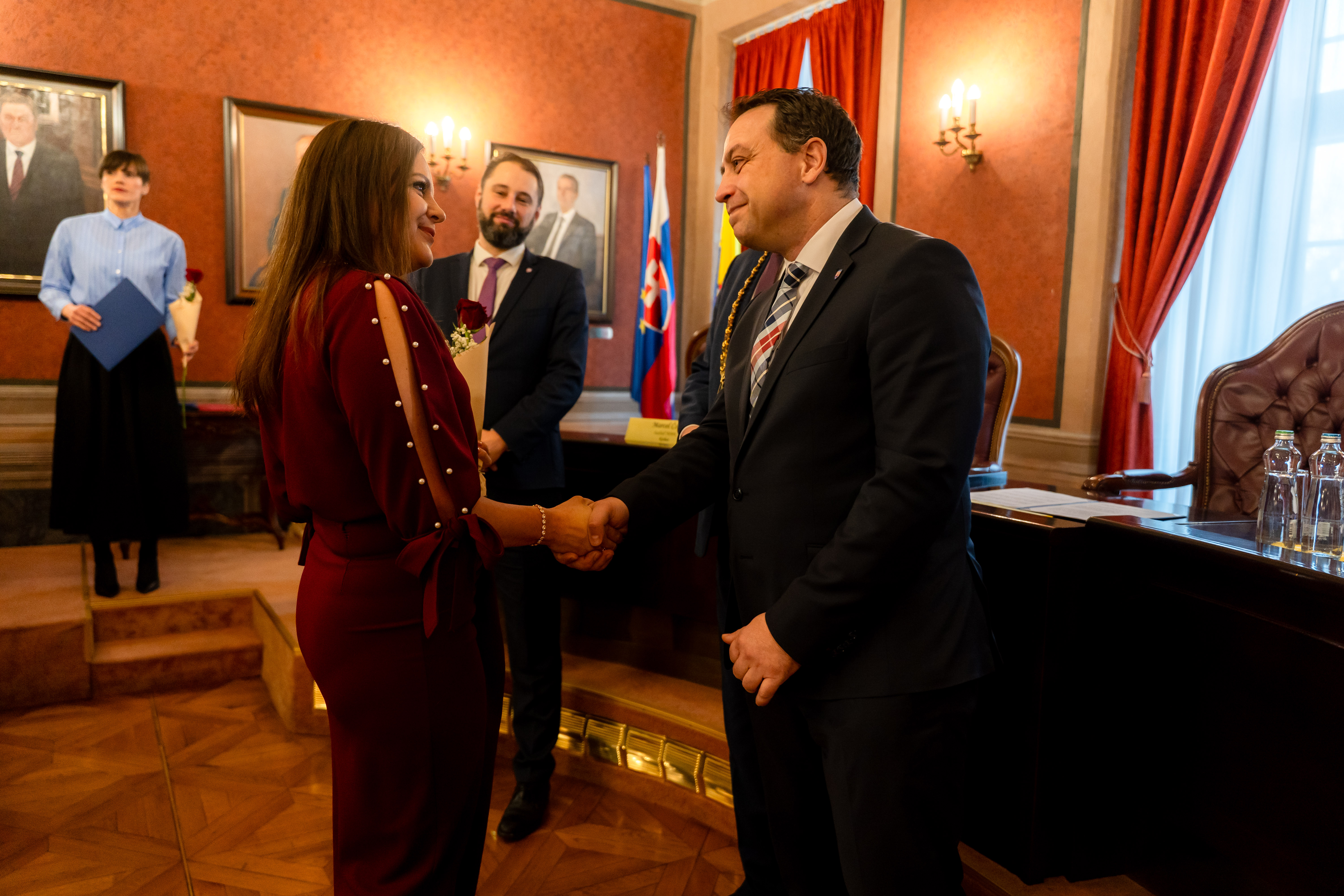 Novorocne prijatie jubilantov Magistratu mesta Kosice-52